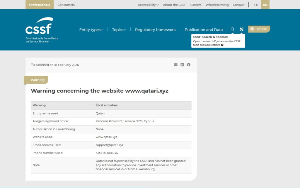 CSSF-officially-warned-the-website-www-qatari-xyz