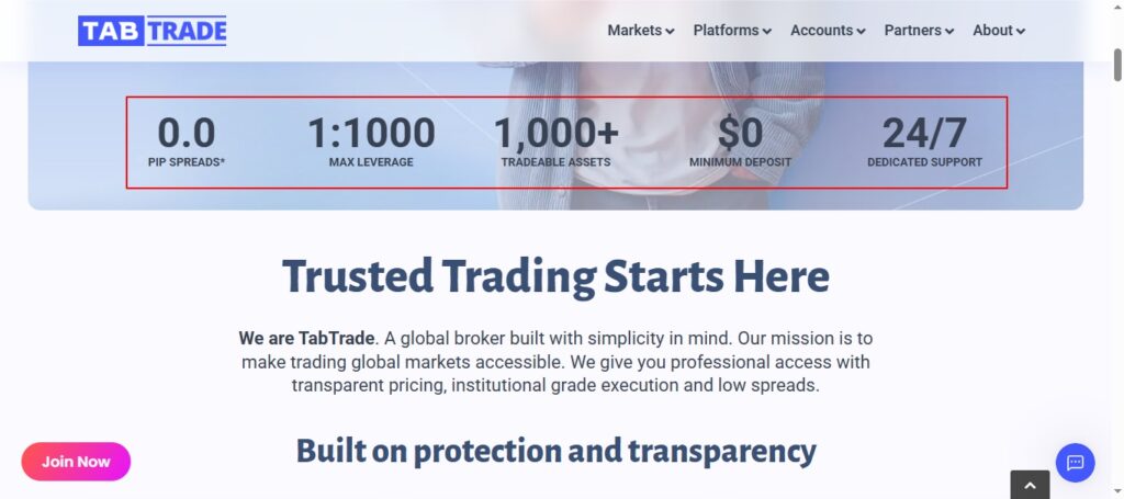 about tabtrade