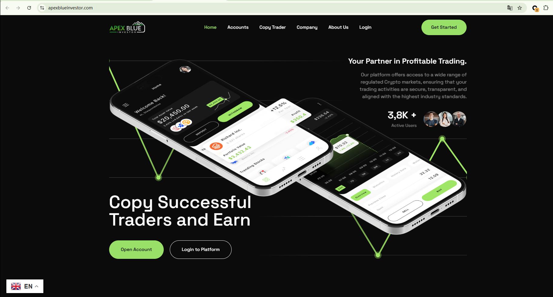 Apex Blue Investor Review: Is It Regulated or a Scam?