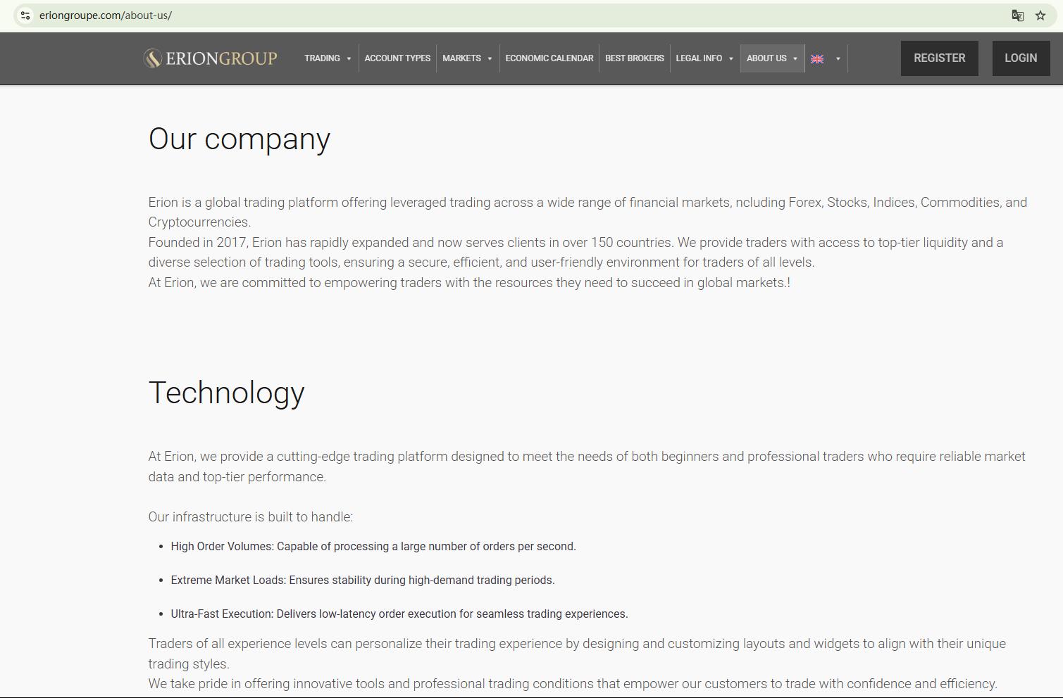 Erion Group Review: Is It Regulated or a Scam?